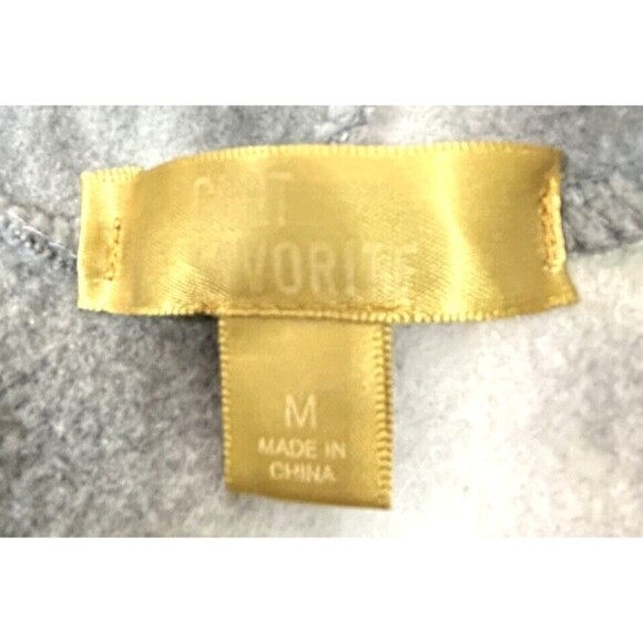 Cult Favorite Hoodie Womens Medium Grey Tie Dye Pullover Rose Graphic Print - Picture 7 of 9